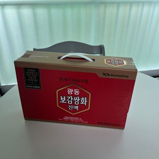 광동생활건강 [광동]진하고 깊은 풍미, 광동 보감쌍화진액 100mL * 18포 — 5점을 준 리뷰어가 2024년 6월 올린 사용 사진