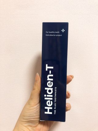 헬리덴티 더 플러스 치약 — 5점을 준 리뷰어가 2021년 3월 올린 사용 사진