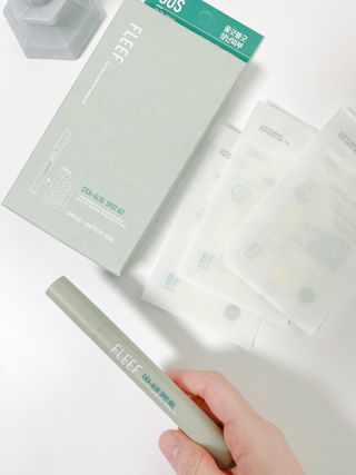플리프 시카 알로에 스팟키트 — 5점을 준 리뷰어가 2021년 4월 올린 사용 사진