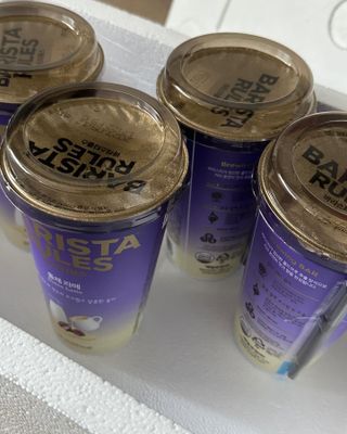 바리스타룰스 돌체 라떼 — 5점을 준 리뷰어가 2023년 4월 올린 사용 사진
