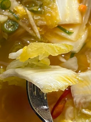 셰프애찬 단호박 백김치 1kg — 5점을 준 리뷰어가 2022년 10월 올린 사용 사진