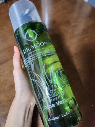 프리 [닥터문] 프리미엄 알로에베라 시카 수딩젤 1000ml — 5점을 준 리뷰어가 2024년 11월 올린 사용 사진