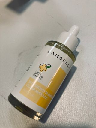 랑벨 비타 에너지 잡티 앰플 50ml 고농축 비타민, 저자극, 수분 촉촉, 미백 앰플 — 5점을 준 리뷰어가 2022년 4월 올린 사용 사진