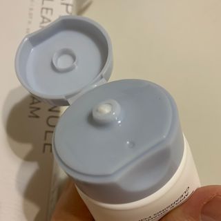 [크리스앤릴리] 애플 그래뉼 클렌징폼 — 4점을 준 리뷰어가 2022년 9월 올린 사용 사진