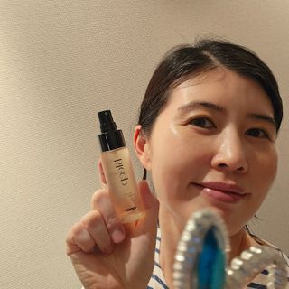 [쿠팡] 블립 수분 알로에 페이스 얼굴 진정 앰플 안개분사 미스트 스프레이 세럼, 50ml, 1개 — 5점을 준 리뷰어가 2024년 11월 올린 사용 사진