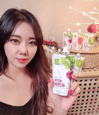 탐라원 유기농 제주산 건강즙 3종 - 양배추즙 비트즙 당근즙 — 5점을 준 리뷰어가 2021년 11월 올린 사용 사진