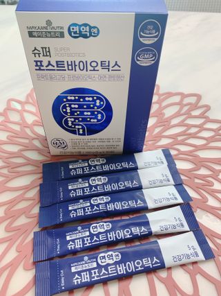 메이준뉴트리 슈퍼 포스트바이오틱스 — 5점을 준 리뷰어가 2021년 5월 올린 사용 사진