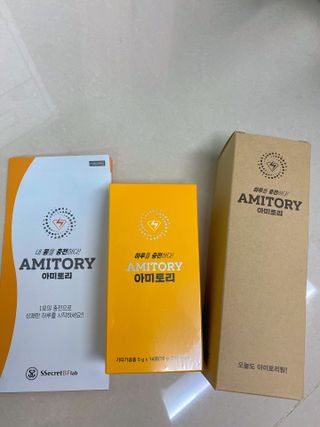 주식회사 씨크릿비에프랩 마시는 아미노산 아미토리 열대과일맛 14포 [1포, 5g / 보틀증정] — 5점을 준 리뷰어가 2022년 12월 올린 사용 사진