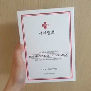 닥터마시멜로 마블러스 멀티 클리닉 마스크 — 5점을 준 리뷰어가 2021년 2월 올린 사용 사진