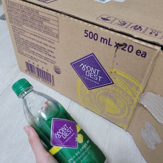 몽베스트 Montbest with Sparkling water Lemon OR Lime 20병(랜덤) — 5점을 준 리뷰어가 2022년 9월 올린 사용 사진