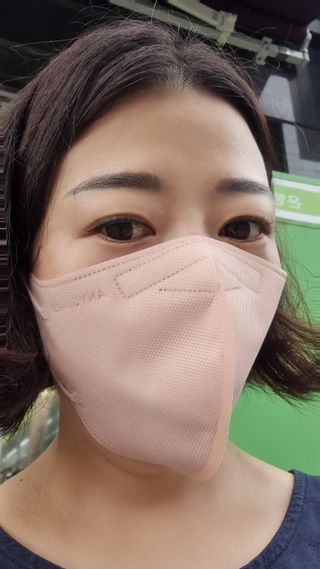 [애니가드] 셋업 메베마스크라이트  (대형 4컬러 + 중형 4컬러) — 5점을 준 리뷰어가 2022년 7월 올린 사용 사진