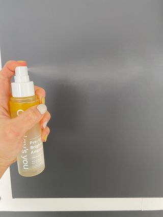 원데이즈유 프로 바이타 씨 브라이트닝 앰플 미스트 — 5점을 준 리뷰어가 2021년 1월 올린 사용 사진