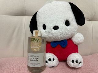 [후르디아] 눈시림없는 올영 립앤아이 리무버 — 5점을 준 리뷰어가 2024년 1월 올린 사용 사진
