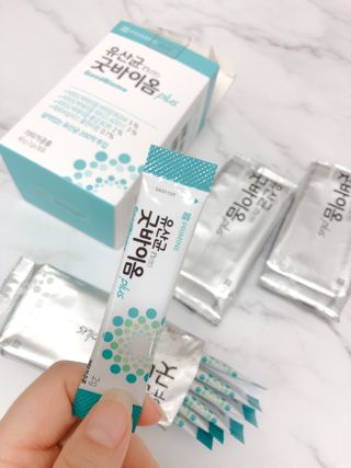 프리마인 유산균 국가지정연구소 선정, 살아있는 생유산균 200억 마리의 힘. 유산균n굿바이옴플러스 — 4.5점을 준 리뷰어가 2021년 9월 올린 사용 사진