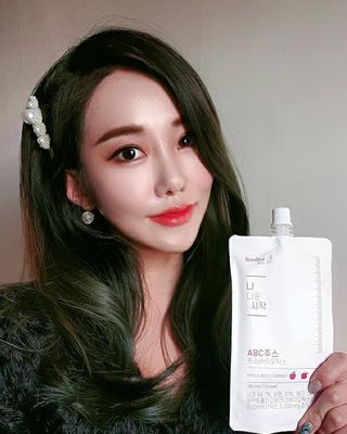 12월 15일 출시, 건강기능식품 브랜드 본리브 나 다운 시작 제품 3종 — 5점을 준 리뷰어가 2021년 1월 올린 사용 사진