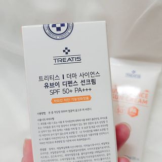 [트리티스] UV 디펜스 선크림 PA+++ / SPF50+  60ml — 5점을 준 리뷰어가 2021년 1월 올린 사용 사진