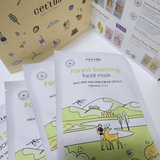 세뚜아(Cettua) 나우[세뚜아] 포레스트 수딩 마스크 Cettual Forest  Soothing Mask 4매 — 5점을 준 리뷰어가 2024년 3월 올린 사용 사진