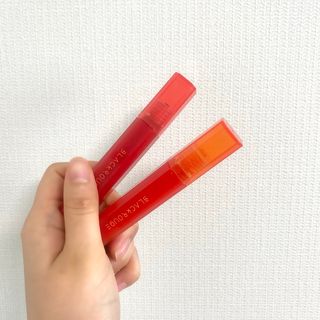 [블랙루즈]하프앤하프틴트 10종 中 택1+랜덤1 — 5점을 준 리뷰어가 2021년 2월 올린 사용 사진