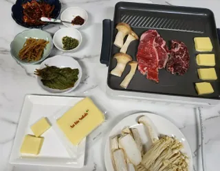 앙투어솔레 아일랜드 구워먹는 치즈 100 자연 치즈 와인안주 300g(100g x 3팩) — 5점을 준 리뷰어가 2022년 9월 올린 사용 사진