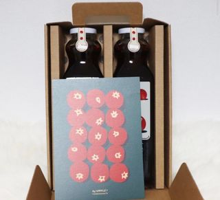 [바이윙클] 페르시아 유기농 석류 착즙주스 750ml 2병 + 선물박스 세트 — 4.5점을 준 리뷰어가 2022년 2월 올린 사용 사진