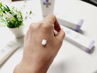 바노바기 코스메틱 바노바기 밀크씨슬 리페어 시카 폼 클렌저 플러스 120ml + 선스크린 플러스 50ml — 5점을 준 리뷰어가 2023년 7월 올린 사용 사진