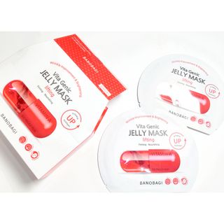 바노바기 코스메틱 바노바기 비타제닉 젤리마스크 리프팅 (10매입) — 4점을 준 리뷰어가 2023년 4월 올린 사용 사진