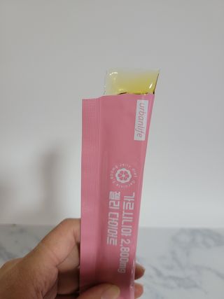 주식회사 얼굴반쪽 [얼굴반쪽 가르시니아 2,800mg] x 14포 1주 젤리 다이어트 보조제 체지방감소 — 5점을 준 리뷰어가 2021년 12월 올린 사용 사진