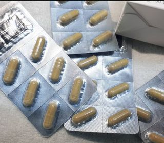 메디타민 원헌드레드 그린프로폴리스 — 5점을 준 리뷰어가 2021년 10월 올린 사용 사진