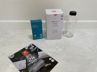 클린24시간 1BOX(5포) + 전용보틀(500ml) — 4점을 준 리뷰어가 2023년 5월 올린 사용 사진