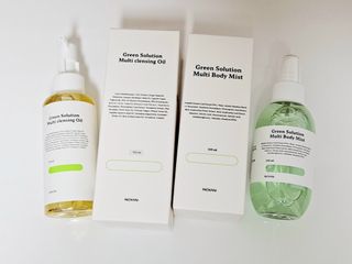 [녹산] 그린 솔루션 멀티 클렌징 오일 + 그린 솔루션 멀티 바디 미스트 — 5점을 준 리뷰어가 2022년 10월 올린 사용 사진
