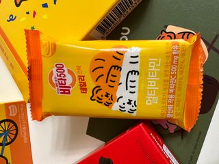 광동생활건강 [광동] 비타500데일리스틱  ★빼빼로데이★ 30포+70포+ 뚱랑이스티커+빼빼로+쇼핑백 — 5점을 준 리뷰어가 2022년 11월 올린 사용 사진