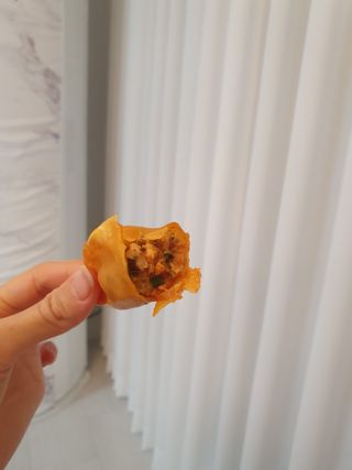 한만두 진한 해물맛 짬뽕만두 1kg — 4점을 준 리뷰어가 2021년 4월 올린 사용 사진