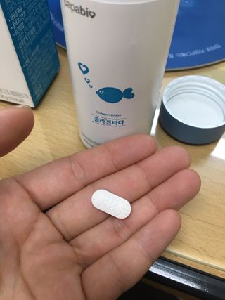 파파비오랩 승무원 콜라겐 콜라겐바다 — 5점을 준 리뷰어가 2020년 12월 올린 사용 사진