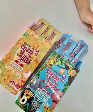다나음 셀렌에 빠진 아연면역젤리 열대과일맛+사과맛 — 4점을 준 리뷰어가 2023년 8월 올린 사용 사진