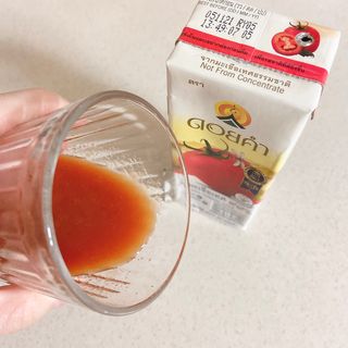 도이캄 착즙 완숙 토마토 200ml 12팩 무설탕 태국왕실 기내식주스 — 5점을 준 리뷰어가 2021년 2월 올린 사용 사진