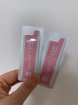 피비에스코리아 [오마이셀프] 셀프 속눈썹펌 키트 뷰러펌 파마 세트 — 5점을 준 리뷰어가 2021년 11월 올린 사용 사진