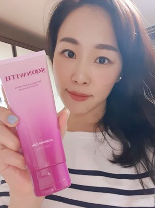 SOONWITH 바이오 내추럴 리프레싱 폼클렌징 — 5점을 준 리뷰어가 2021년 4월 올린 사용 사진