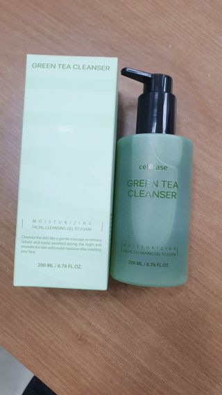 프리마인 메이크업과 들뜨는 각질까지 한방에 깐달걀로! 순하기까지한 셀베이스 그린티클렌저(200ml) — 5점을 준 리뷰어가 2023년 5월 올린 사용 사진