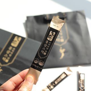 헬스업_천명진프리미엄홍삼스틱_10ml x 30포 — 5점을 준 리뷰어가 2021년 1월 올린 사용 사진