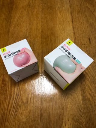 트라택 쿠셔닝 웨이트볼 0.5kg + 1kg SET — 4.5점을 준 리뷰어가 2022년 6월 올린 사용 사진