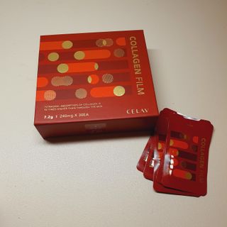 프리마인 귀족의 콜라겐, 92배 흡수율. 럭셔리 프리미엄 셀라브 콜라겐필름 30매 — 5점을 준 리뷰어가 2021년 9월 올린 사용 사진