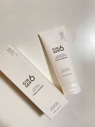 GINGER6 하이드레이팅 진저 워터 폼클렌징 — 5점을 준 리뷰어가 2021년 10월 올린 사용 사진