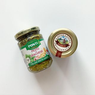이탈리안 프리미엄 파스타 룸모 Rummo 파스타 2종 + 바질 페스토 + 블랙 트러플 페이스트 — 5점을 준 리뷰어가 2021년 7월 올린 사용 사진