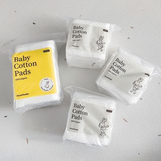 디어엘로디 프리미엄 유기농 유아 솜티슈 40매 3Pack +60매 1Pack 혼합형 — 5점을 준 리뷰어가 2021년 4월 올린 사용 사진