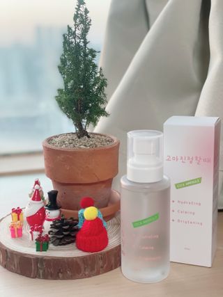 [시카앰플] 묘오한 고마진정할때 진정 스프레이 앰플 150ml — 5점을 준 리뷰어가 2021년 1월 올린 사용 사진