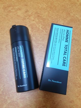 Dr.느루벗 느루벗 옴므 토탈 케어 올인원 118ml 남자 남성 스킨 로션 에센스 크림 화장품 — 5점을 준 리뷰어가 2021년 4월 올린 사용 사진