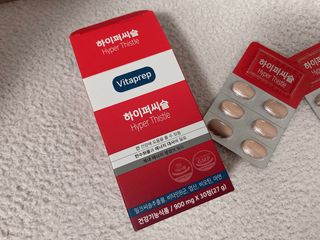 뉴트리션팩토리 비타프렙 하이퍼씨슬 밀크씨슬 900mg — 5점을 준 리뷰어가 2021년 9월 올린 사용 사진