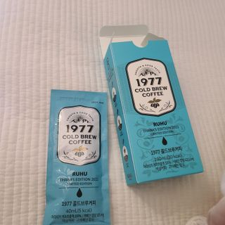 여우두마리 1977 콜드브루 스틱 더치커피 루후 커피팩토리 — 5점을 준 리뷰어가 2021년 2월 올린 사용 사진