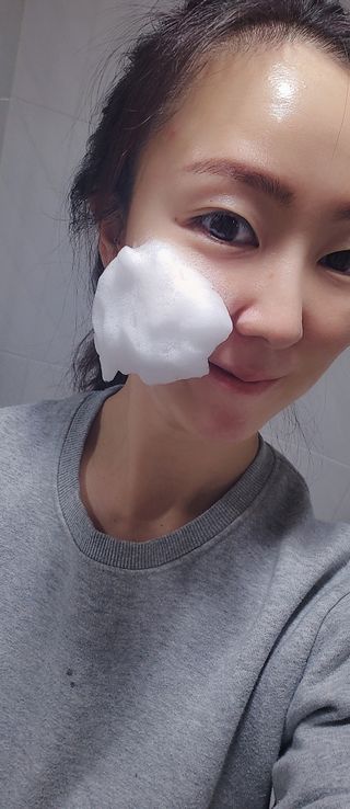 비알티씨 BRTC 시카 바이옴 블랙헤드 클렌징 폼 150ml — 5점을 준 리뷰어가 2022년 12월 올린 사용 사진