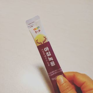 [몸엔용] 전국 이마트 런칭 신상, 아침을 깨우는 녹용 아침녹용 10g x 28포 — 5점을 준 리뷰어가 2021년 7월 올린 사용 사진